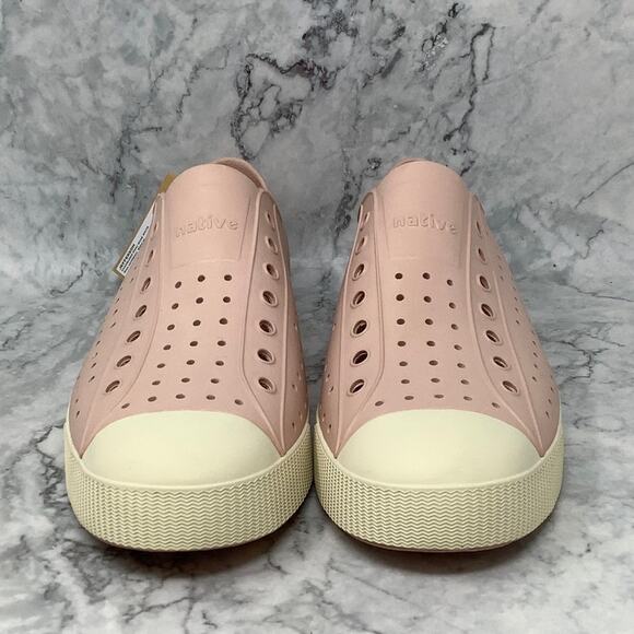 Native Shoes Mens 12 Chameleon Pink Jefferson Slip On Sneaker Perforated P2-68 - Picture 2 of 9